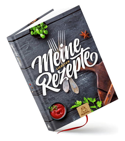Rezeptbuch zum Selberschreiben