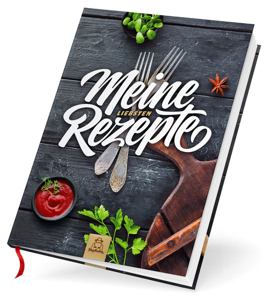 Rezeptbuch zum Selberschreiben