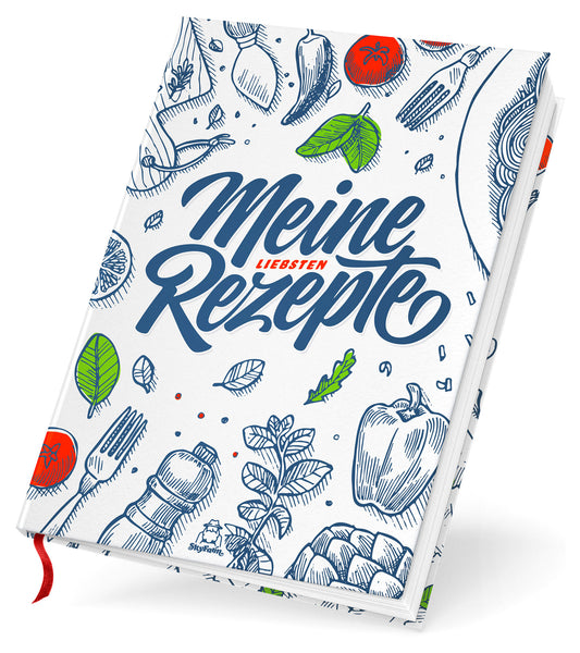 Rezeptbuch zum Selberschreiben