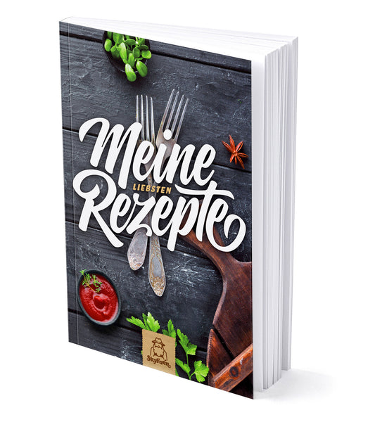 Rezeptbuch zum Selberschreiben